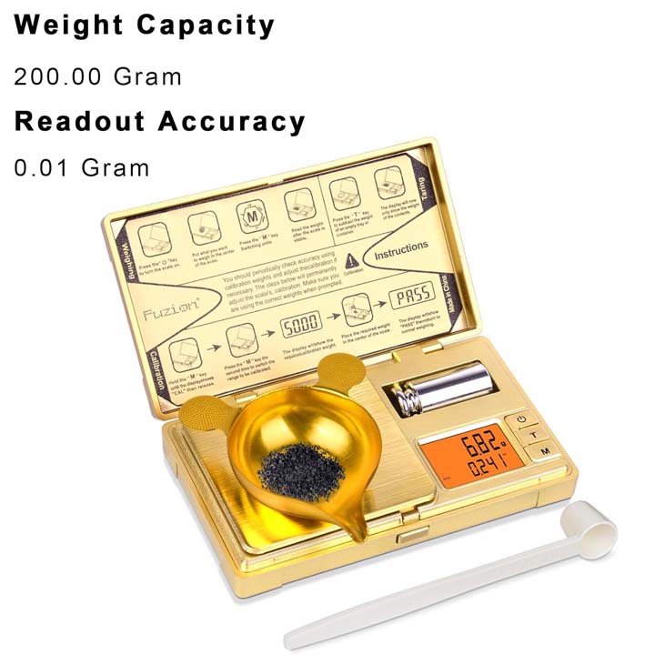 Fuzion | CASH-200 Gram Scale 200*0.01g