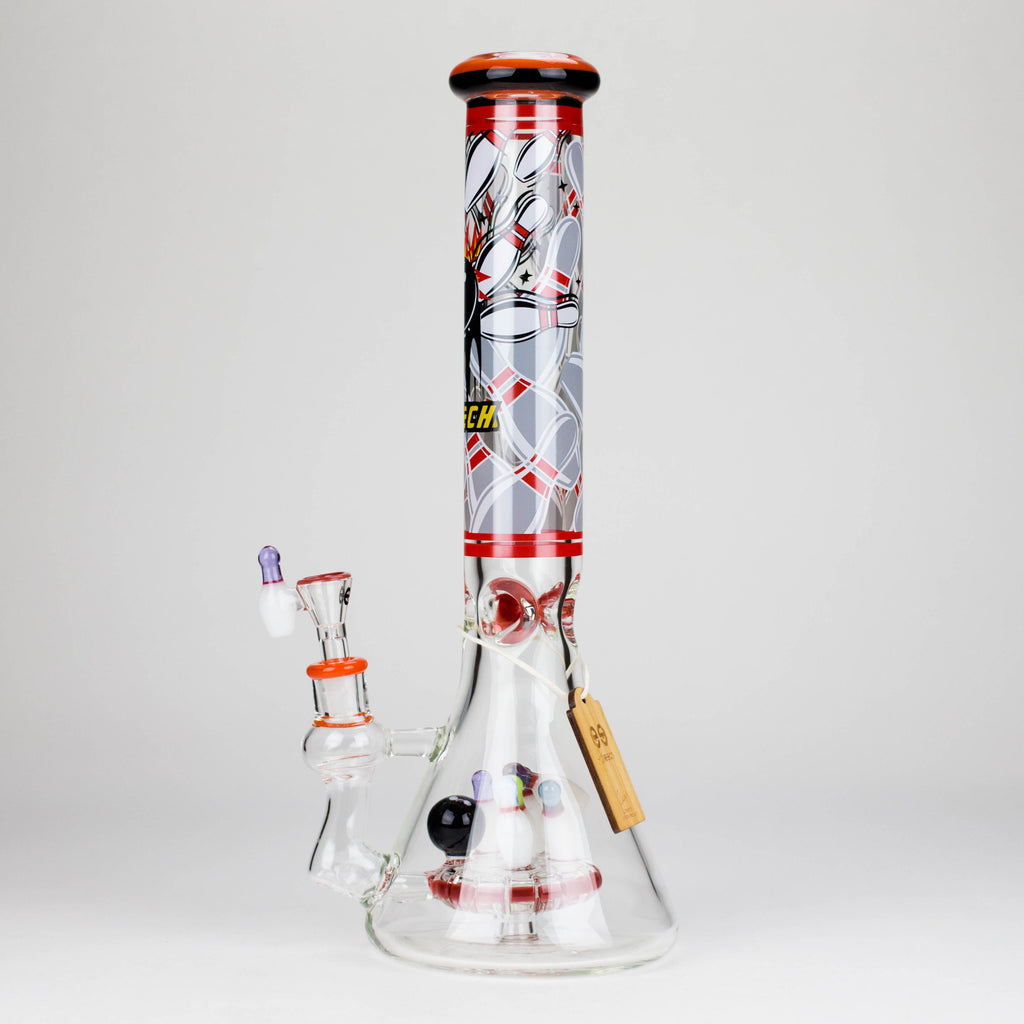 Cheech | 15" Bowling Pin Perc Bong CHE-355