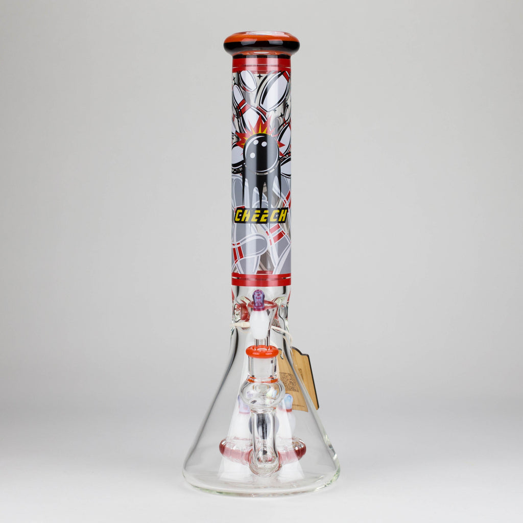 Cheech | 15" Bowling Pin Perc Bong CHE-355