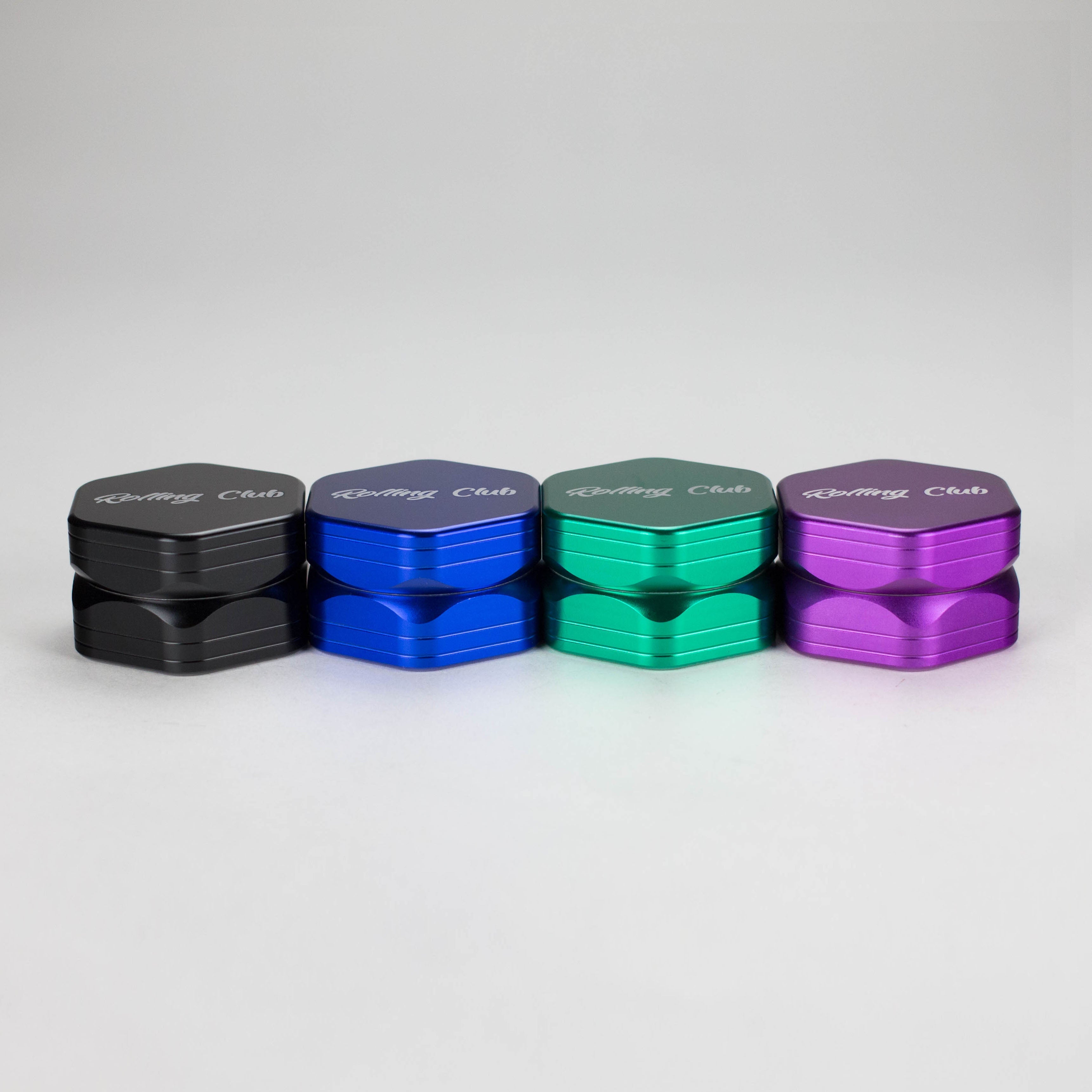 Rolling Club | 2.5" 2 Piece Hex Grinder