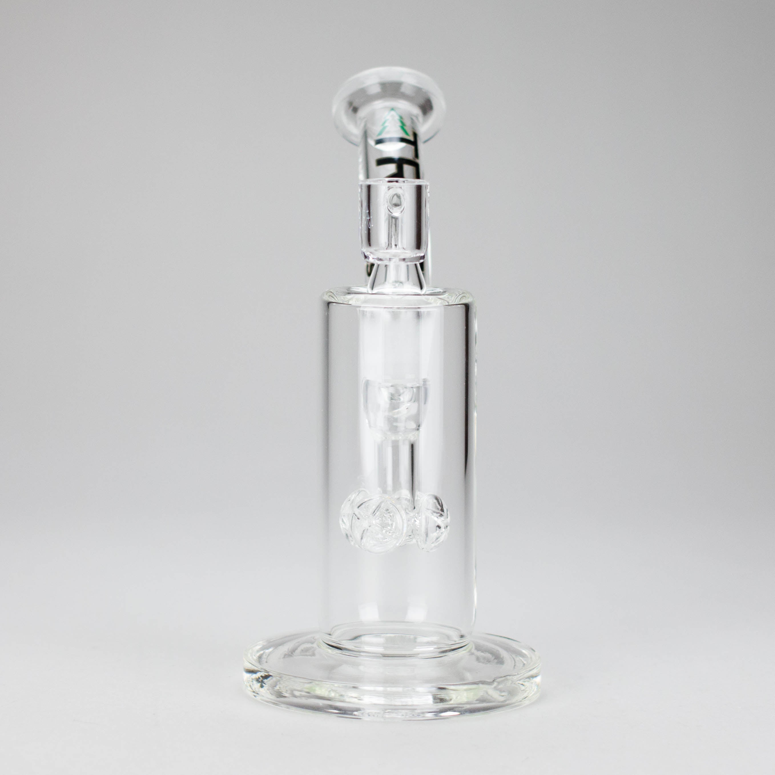 Tree Glass | 9" Glass Rig Cluster Perc with Banger