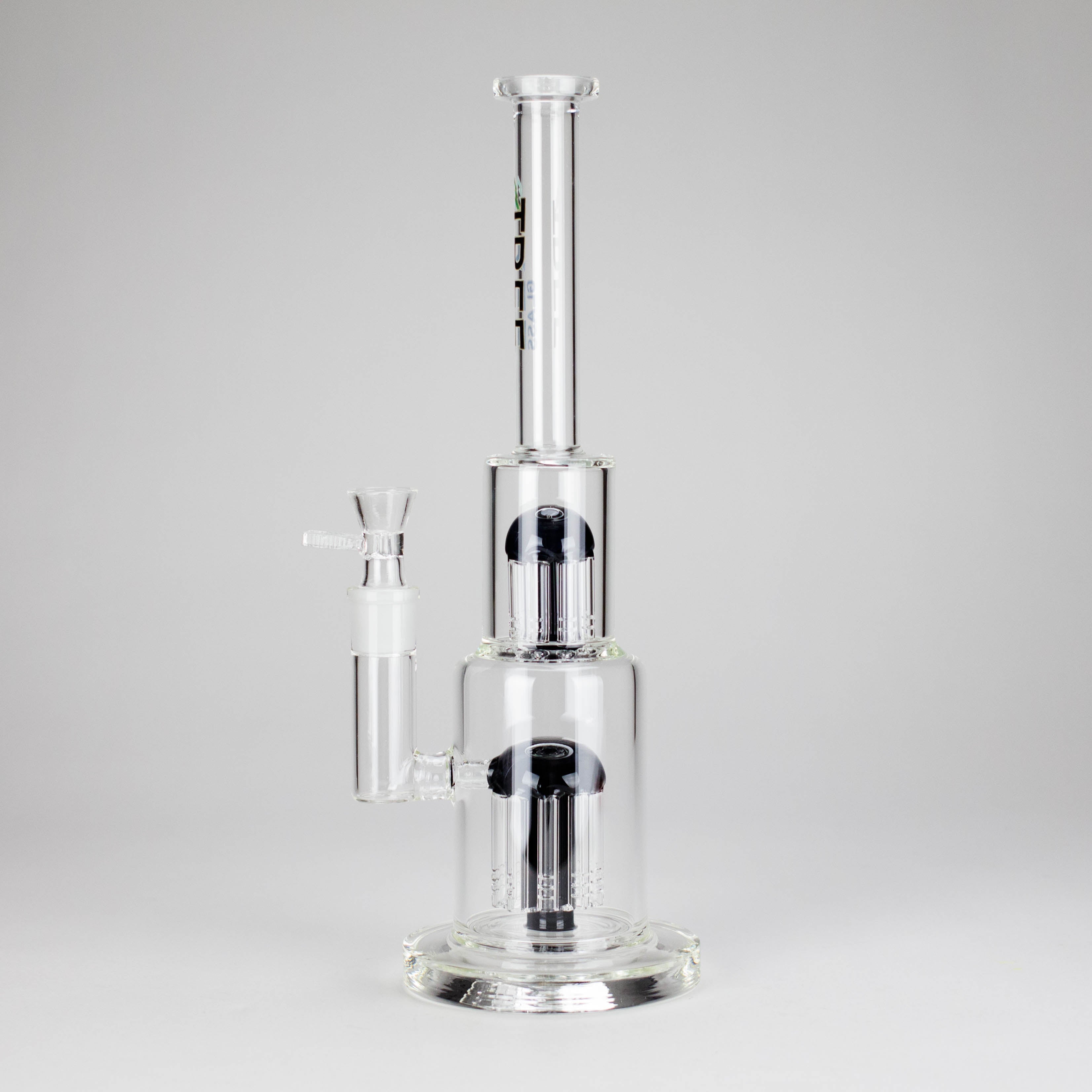 Tree Glass | 15" Double Tree Cake Bong
