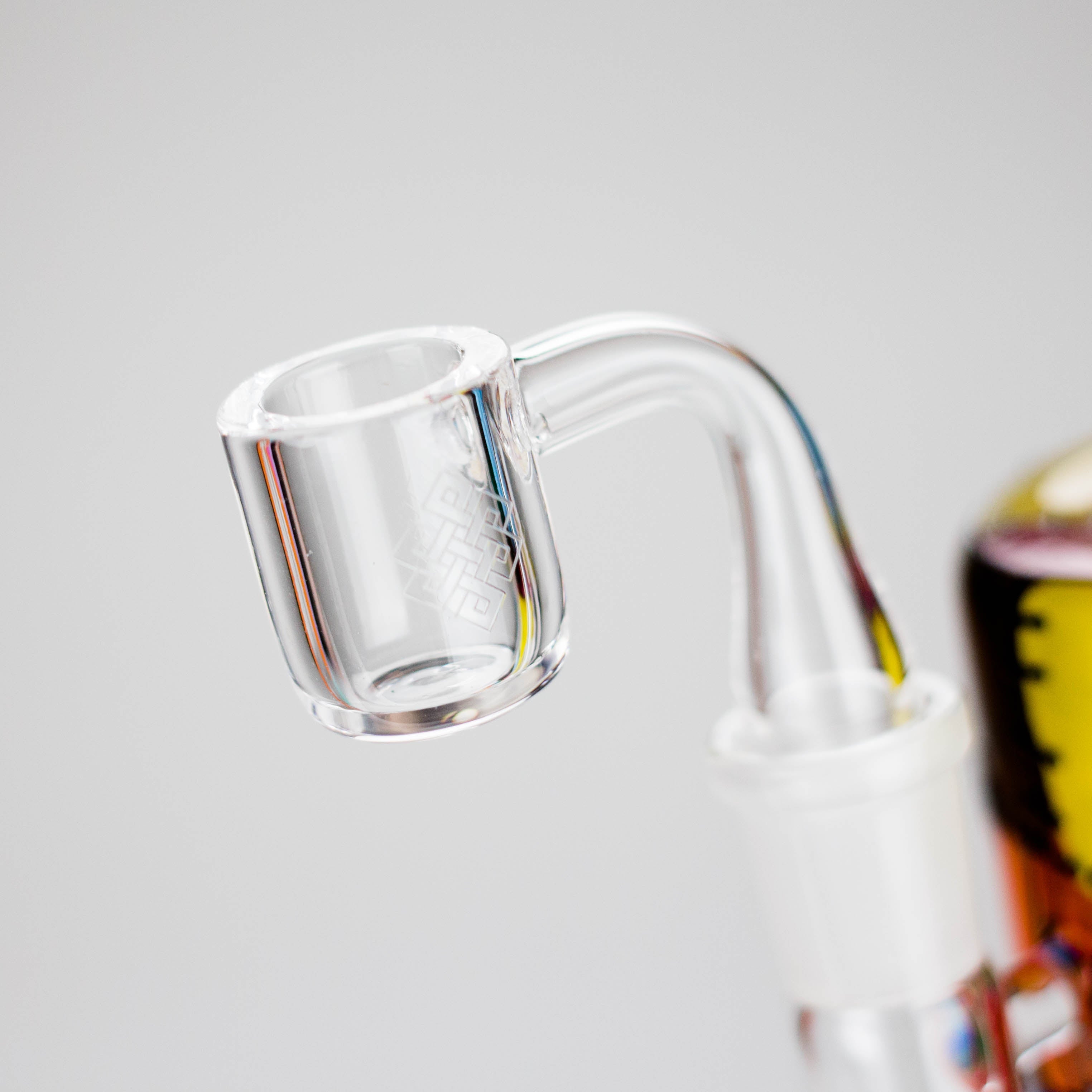 Karma | 6" Patches Design Inline Glass Dab Rig