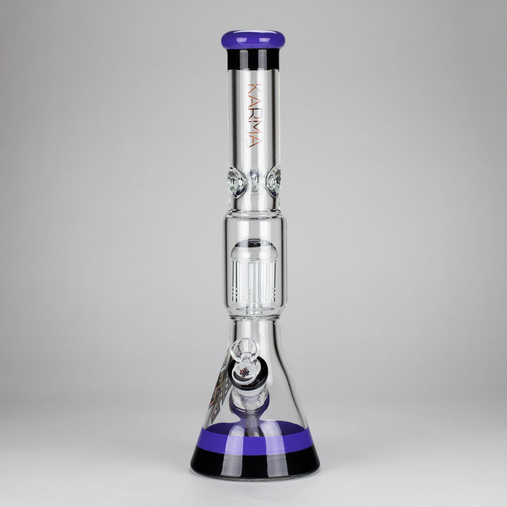 Karma | 17" Tree Purps Glass Bong