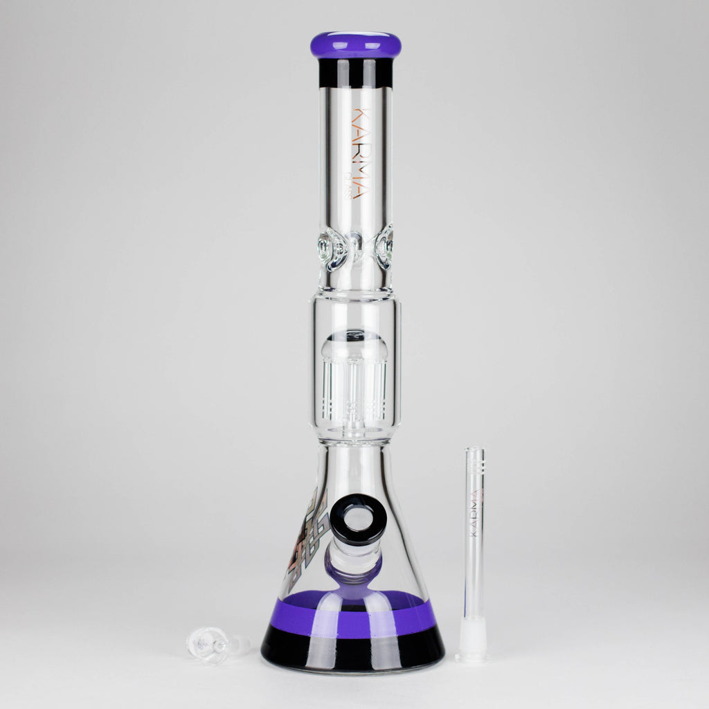 Karma | 17" Tree Purps Glass Bong