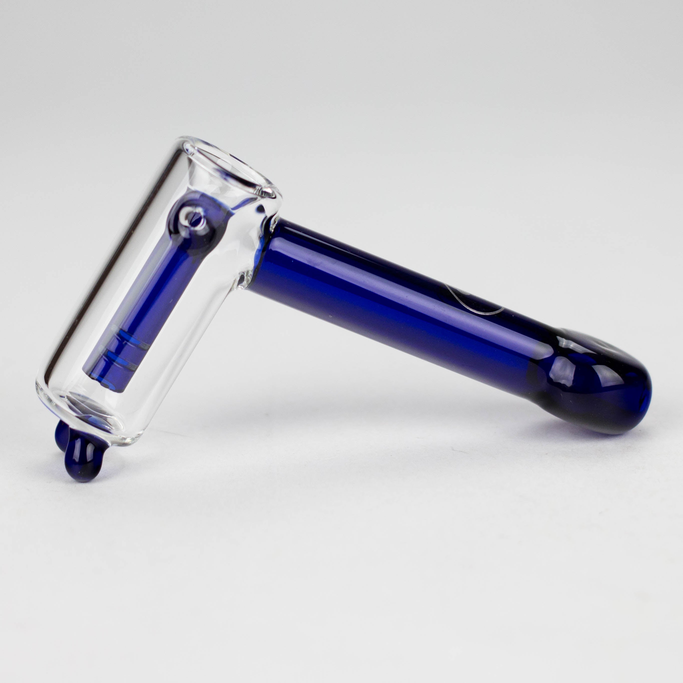 Tree Glass | 4.5" Thin Showerhead Hammer Glass Bubbler