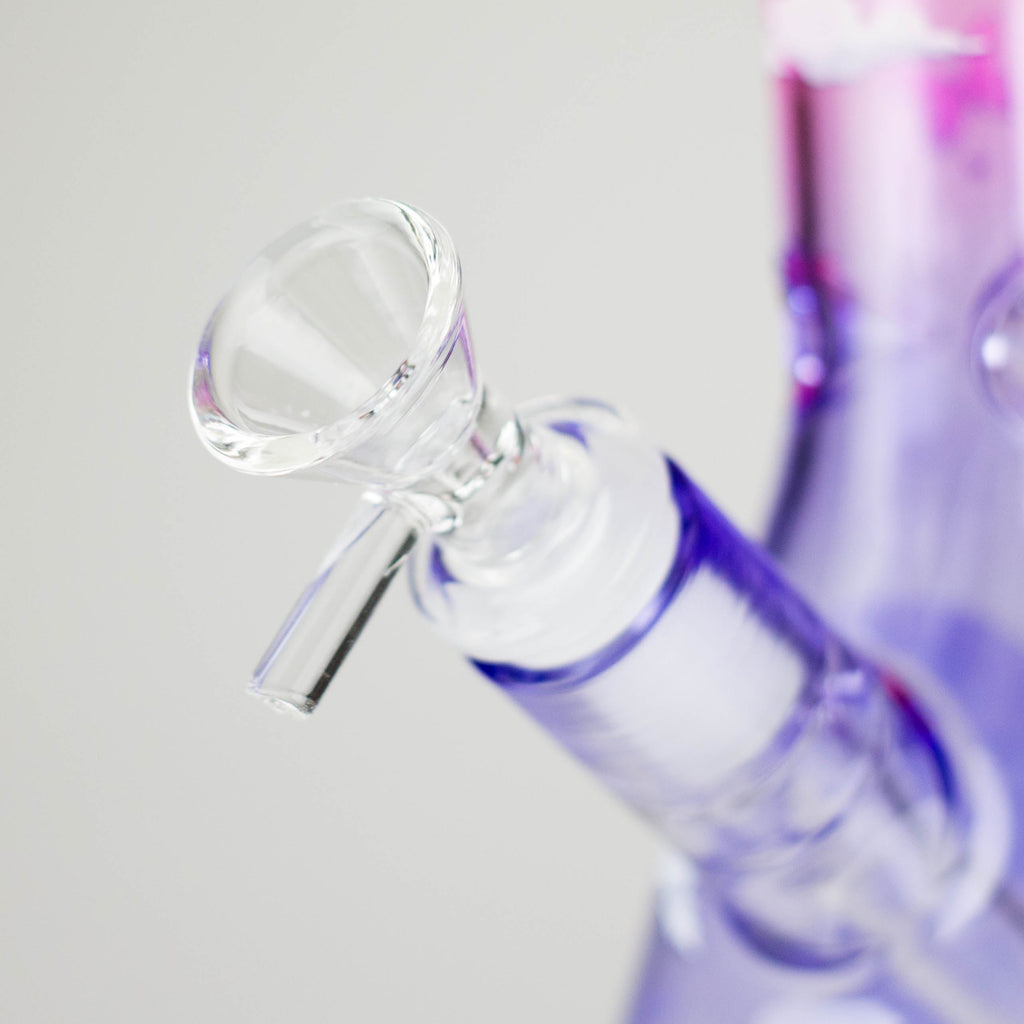 Z10" Glass Bong With The Butterfly Design