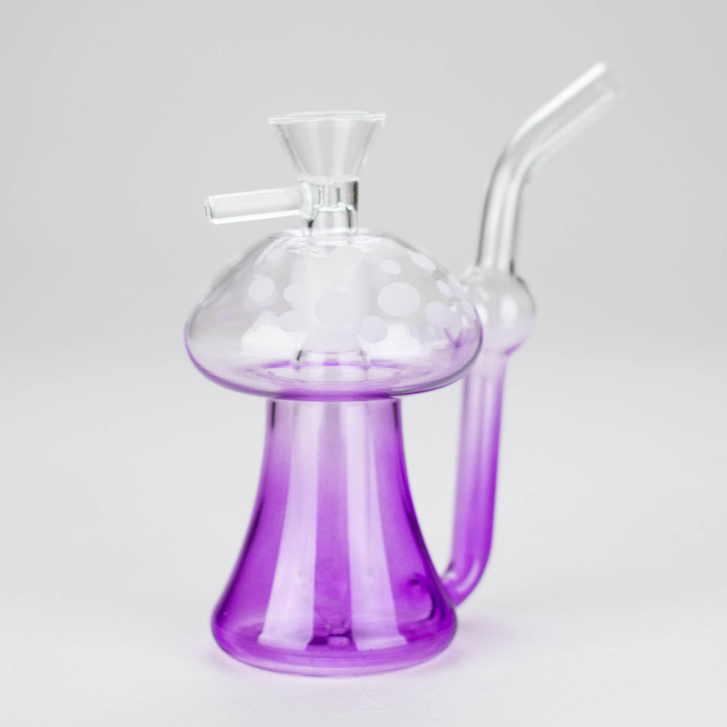 5″ Mushroom Design Glass Bong [HL002]