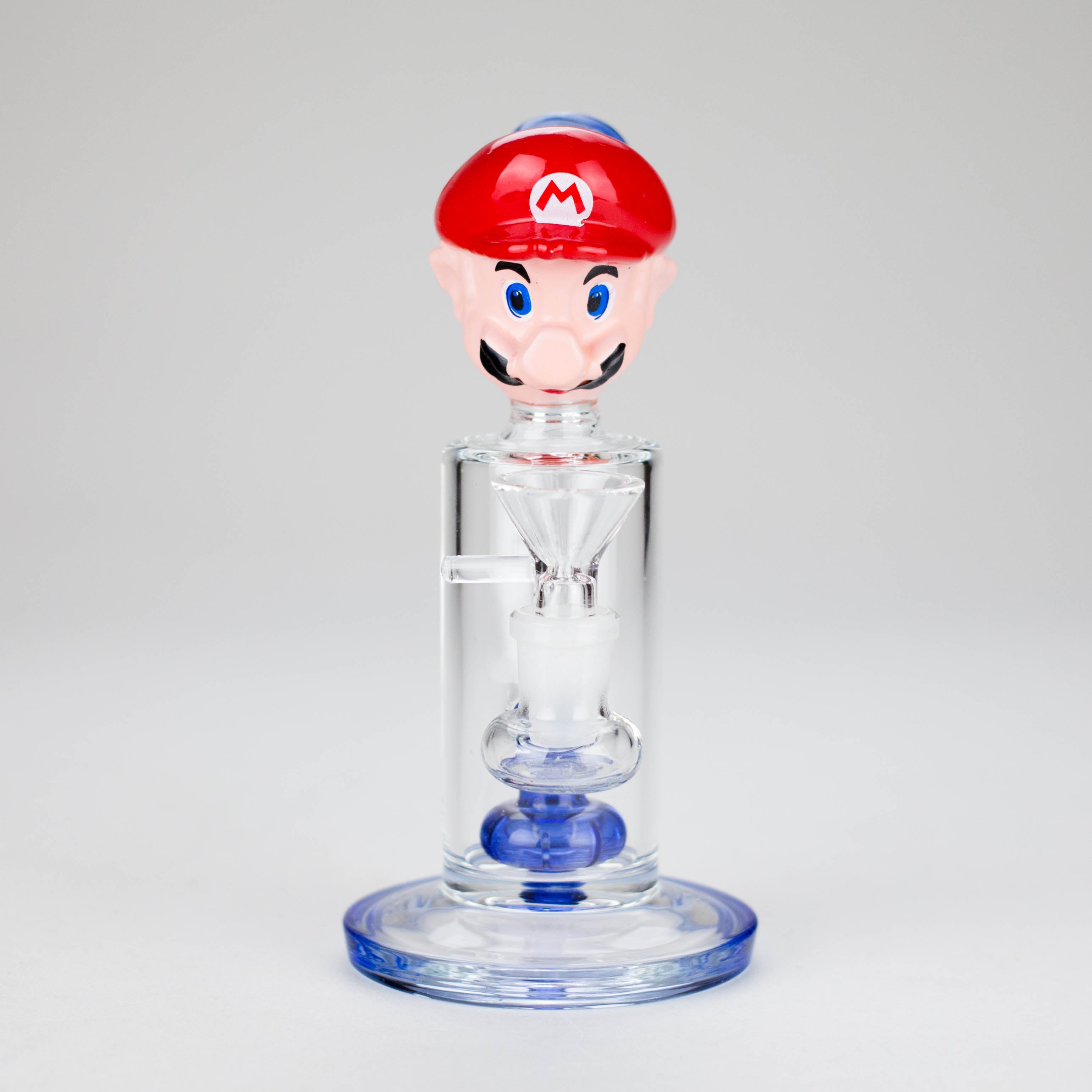 7″ Cartoon Character Glass Bong with water diffuser [C8020]