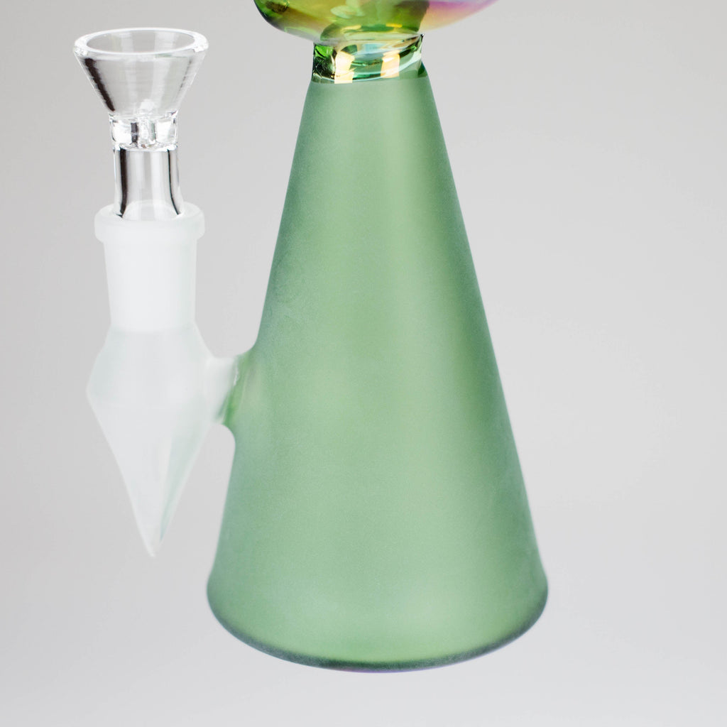 7″ Green Alien Glass Bong [XD020]