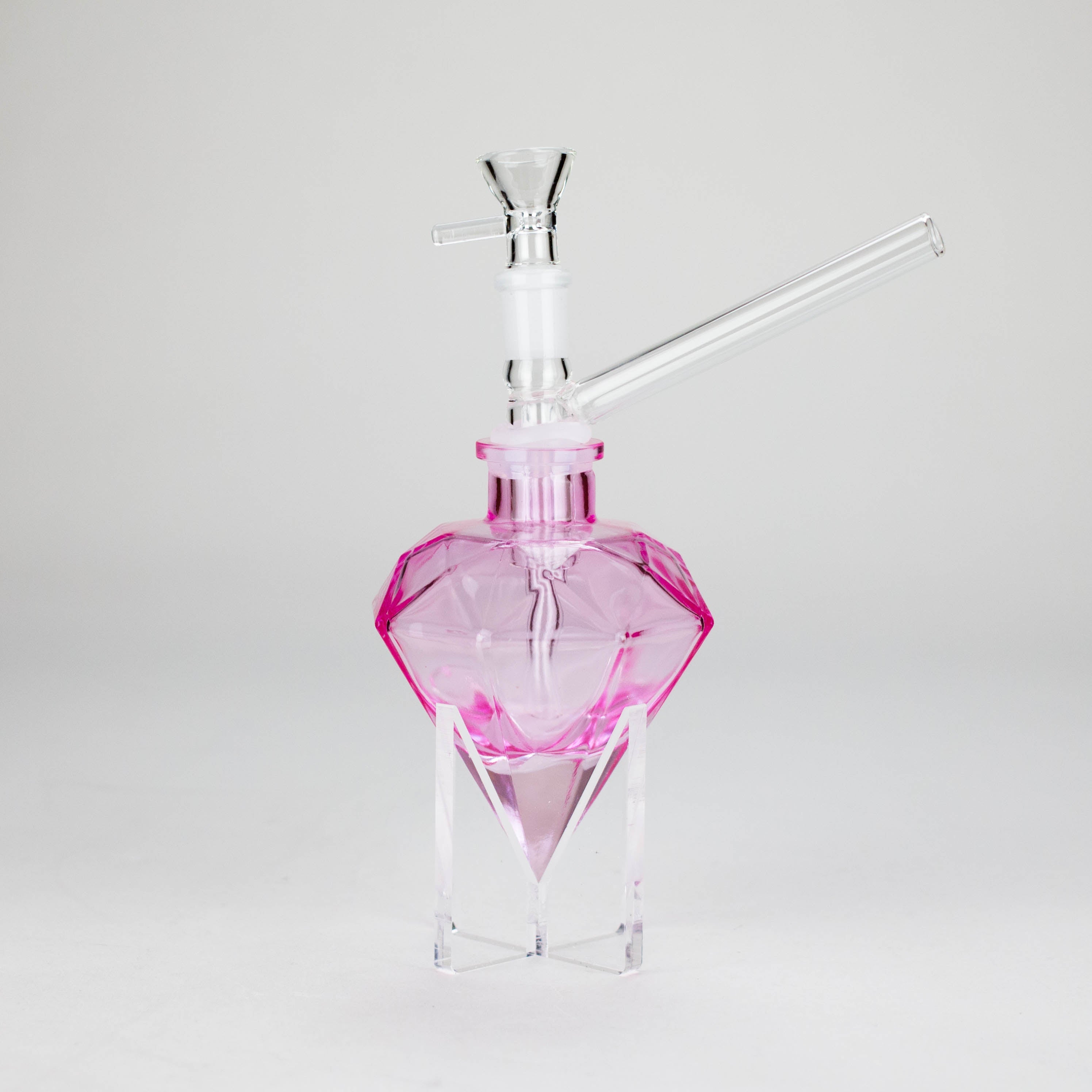 7″ Diamond Soft Glass Bong [DWP50]