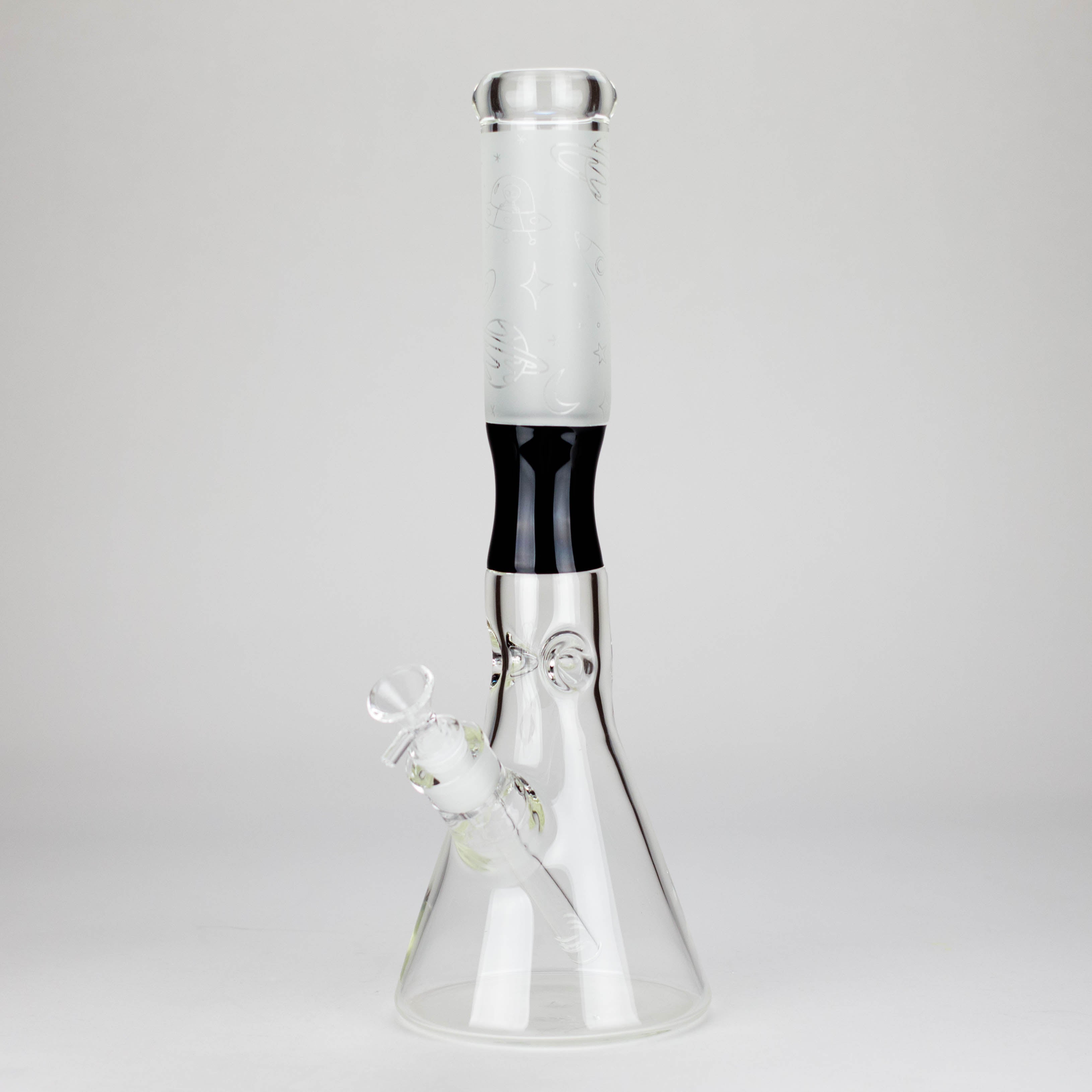 15″ 7mm Glass Beaker Bong  [C1033]