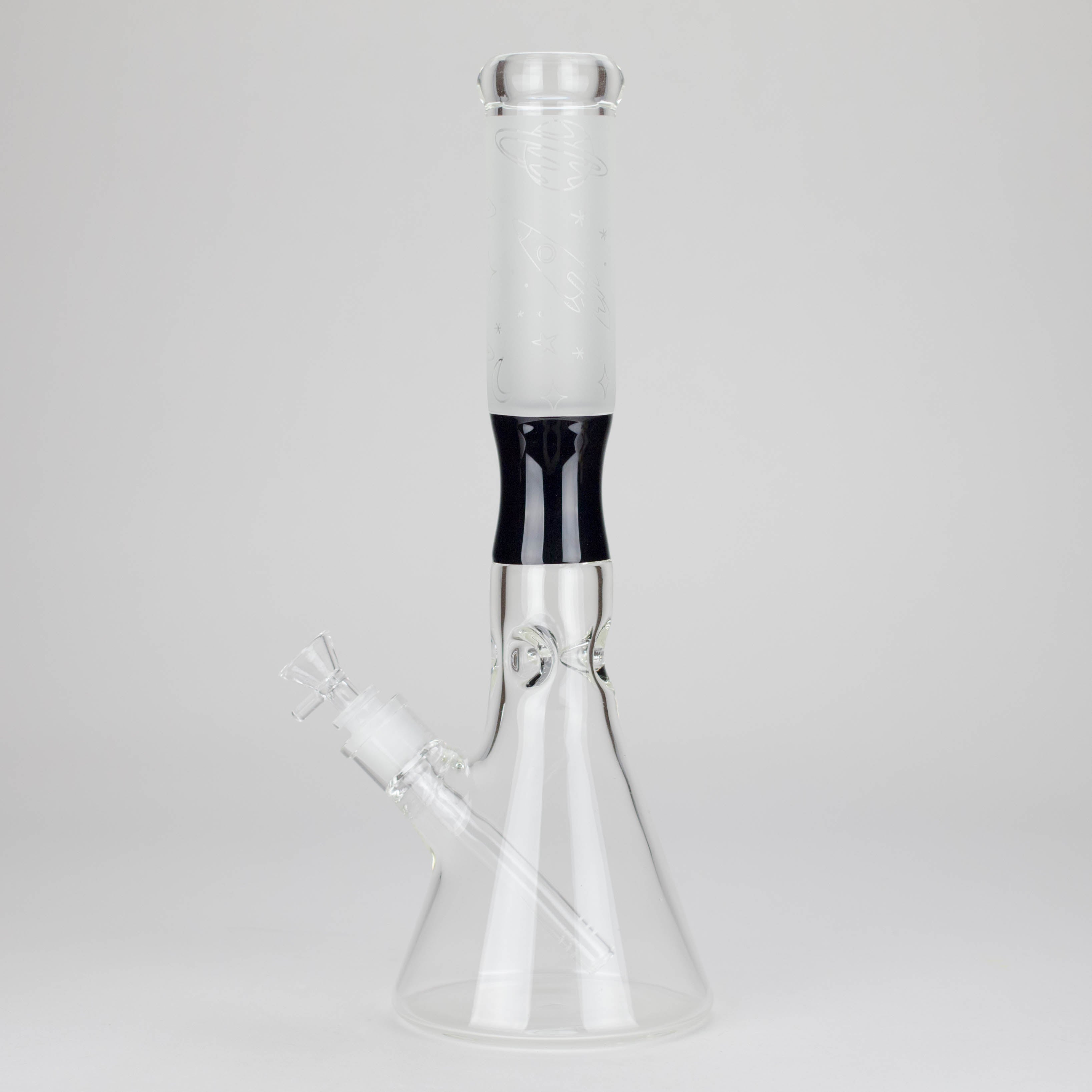 15″ 7mm Glass Beaker Bong  [C1033]