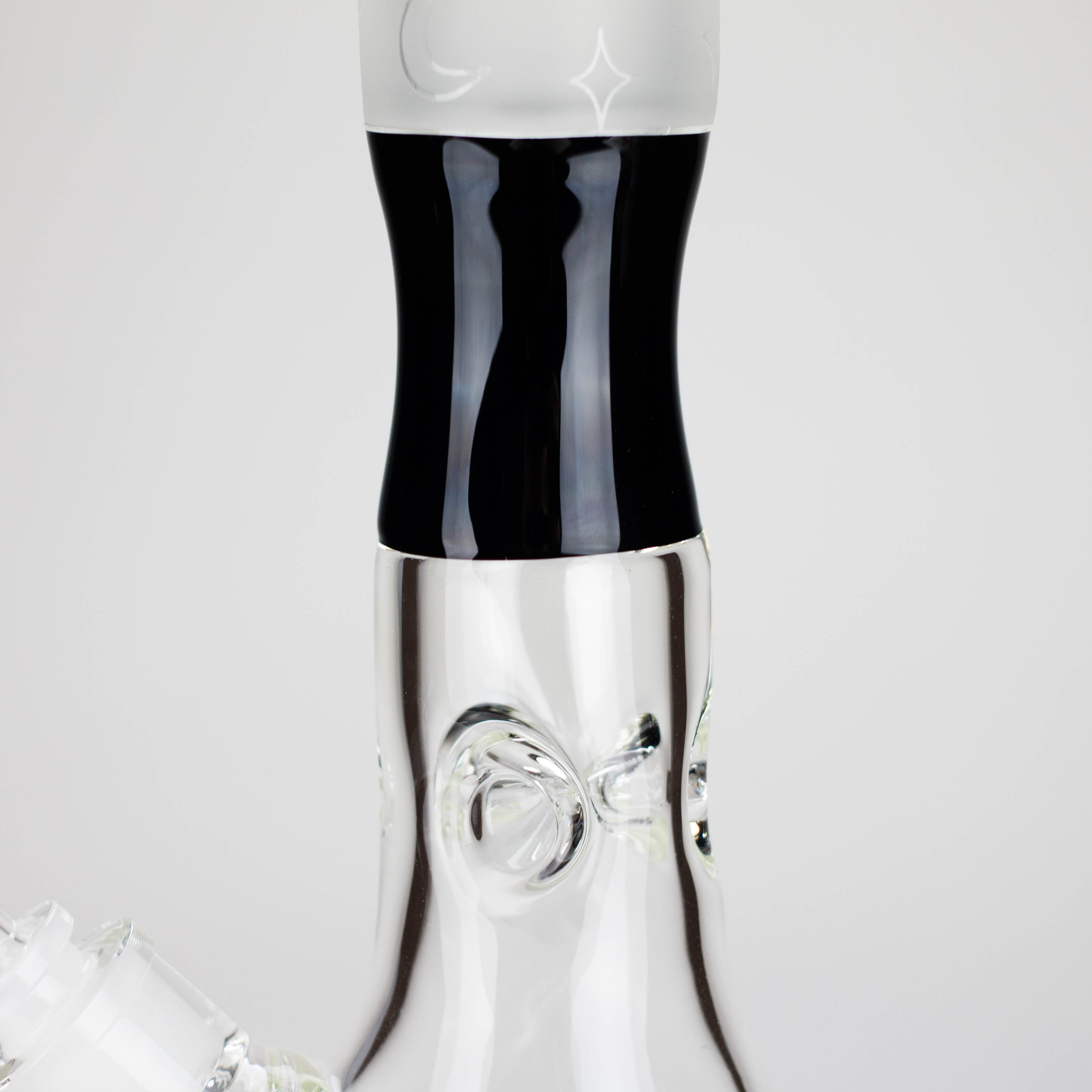 15″ 7mm Glass Beaker Bong  [C1033]