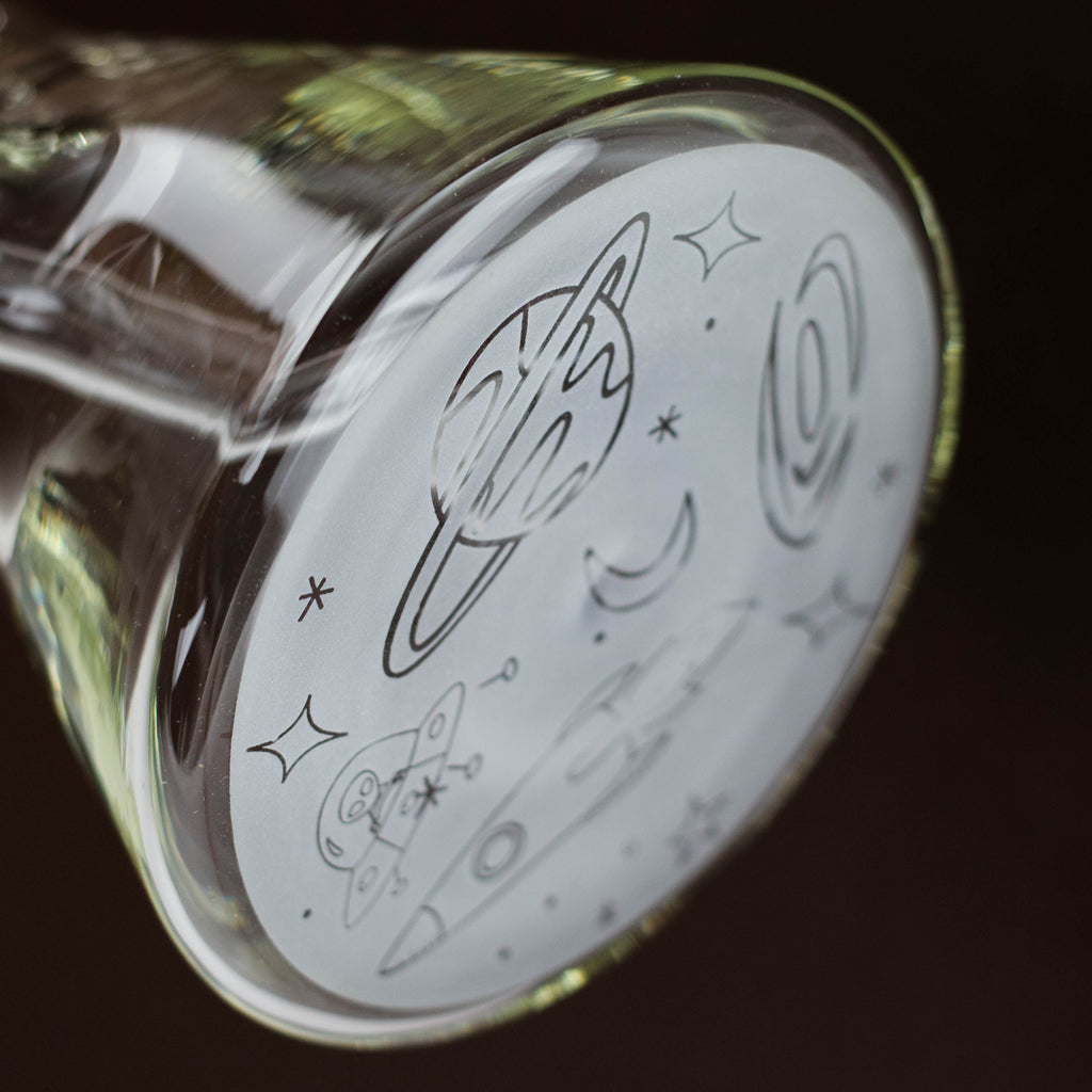 15″ 7mm Glass Beaker Bong  [C1033]
