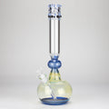 16″ Inside Out Jade Blue Color Tube Glass Bong [C2698]