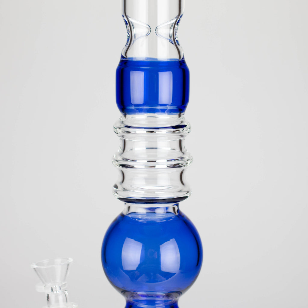 18.5″ Shower Head Perc Glass Water Bong [C2699]