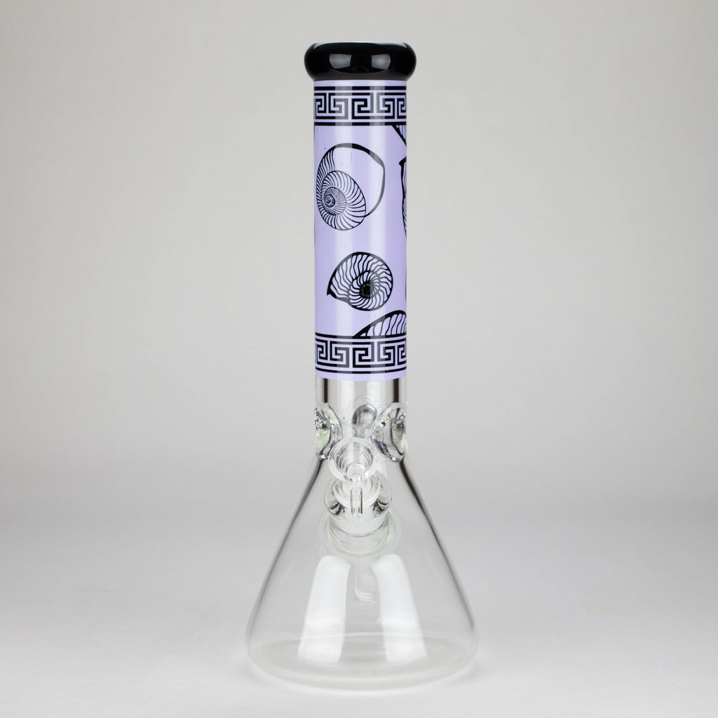 14″  7mm Glass Beaker Bong  [C1039]