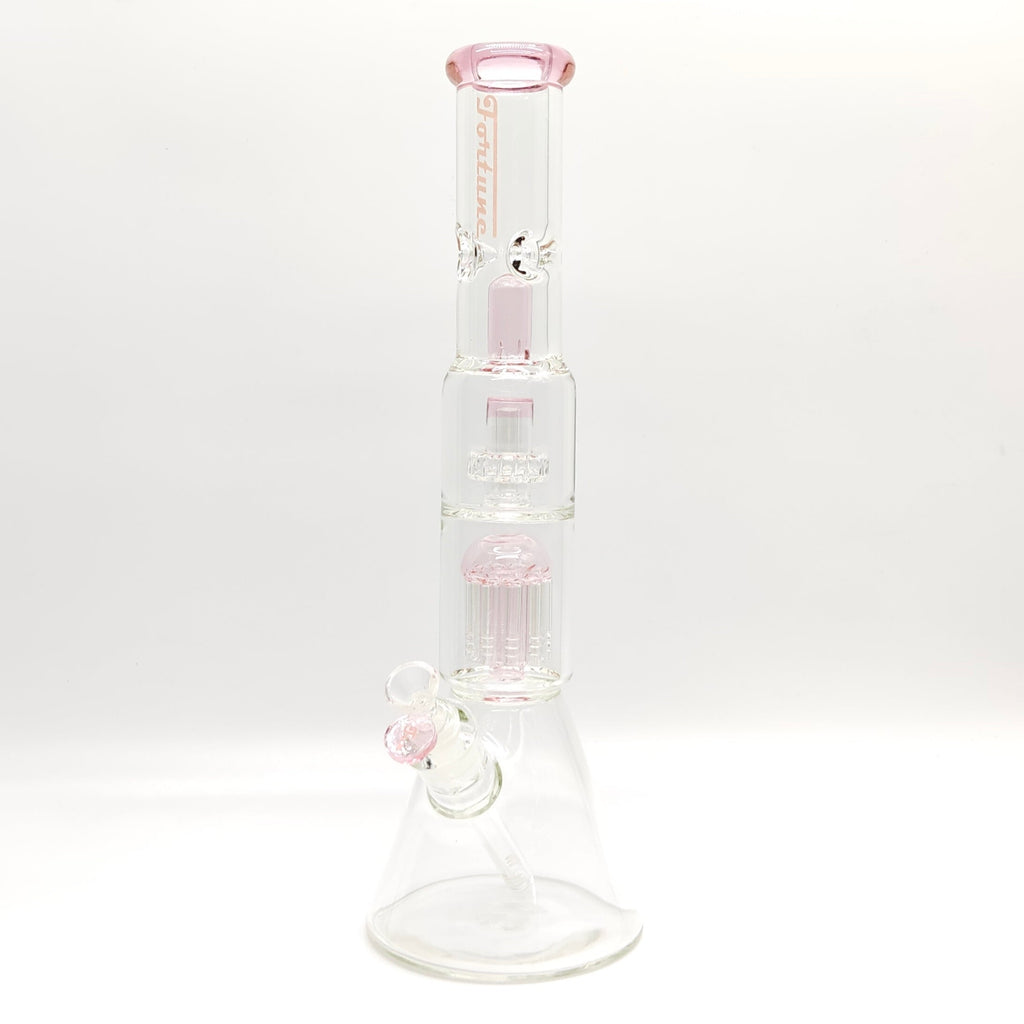 Fortune | 16" 7mm Double-Disk Percolator Beaker [1650PC-PK]