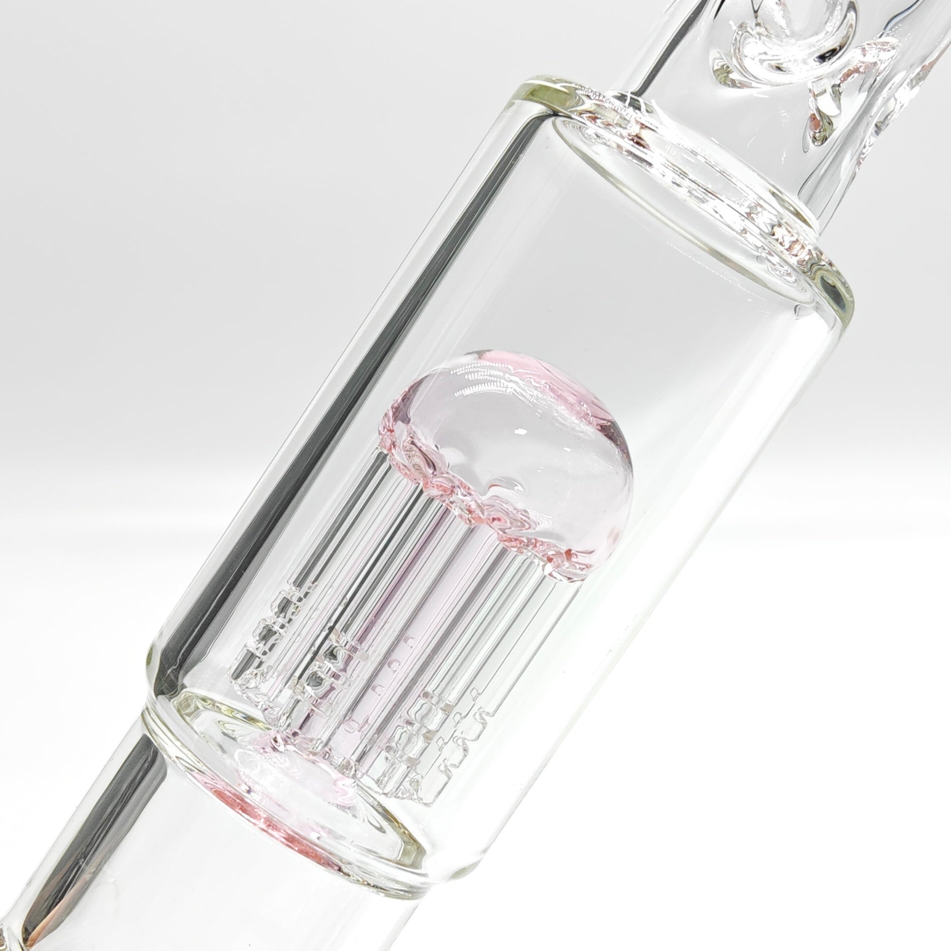Fortune | 14" Double Inline Stemless to Grid Percolator Bong [1450PC]