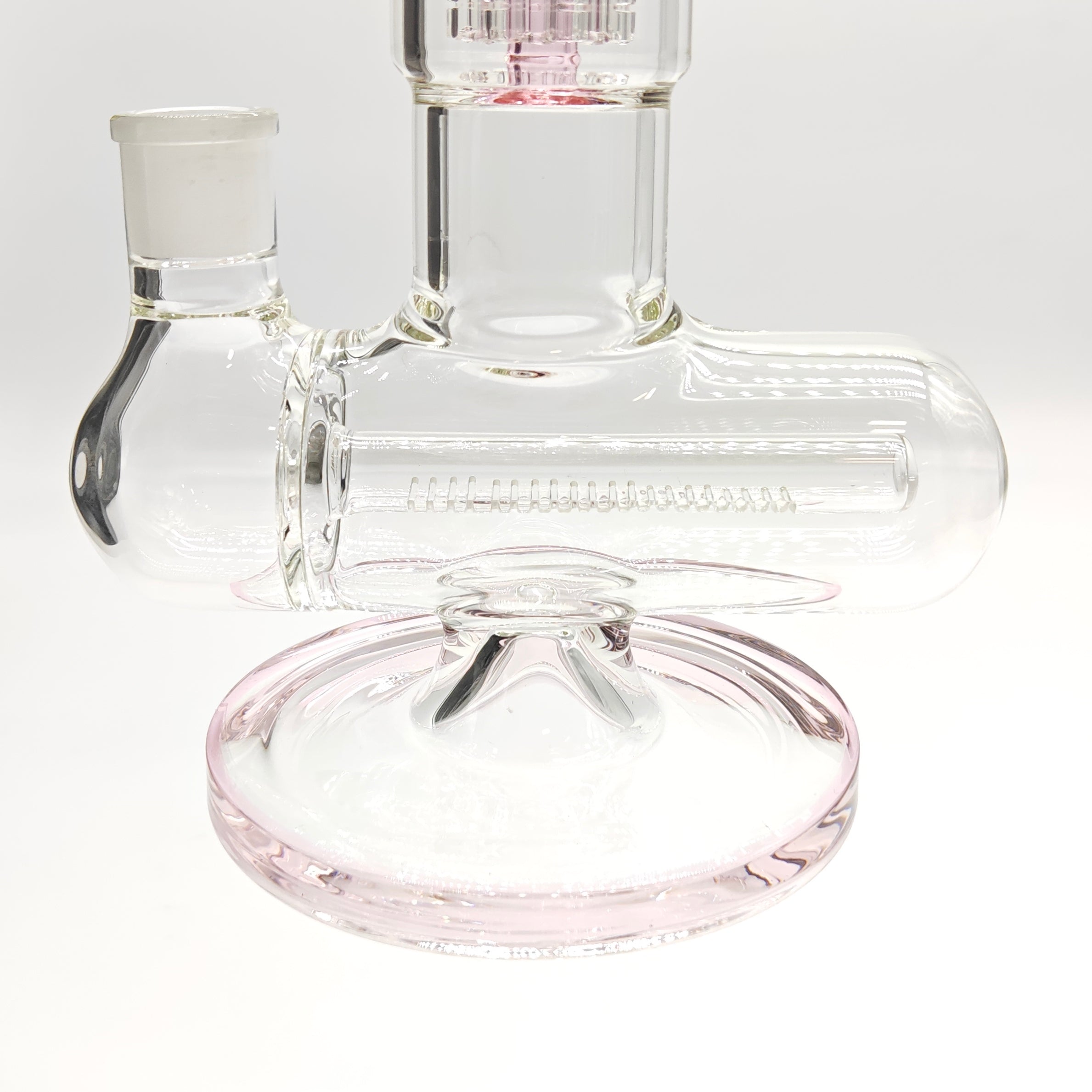 Fortune | 14" Double Inline Stemless to Grid Percolator Bong [1450PC]