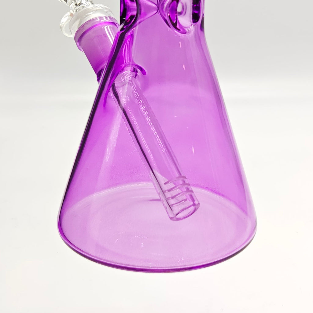 Fortune | 10" 4mm Assorted Colour Beaker Bong [CP103804]