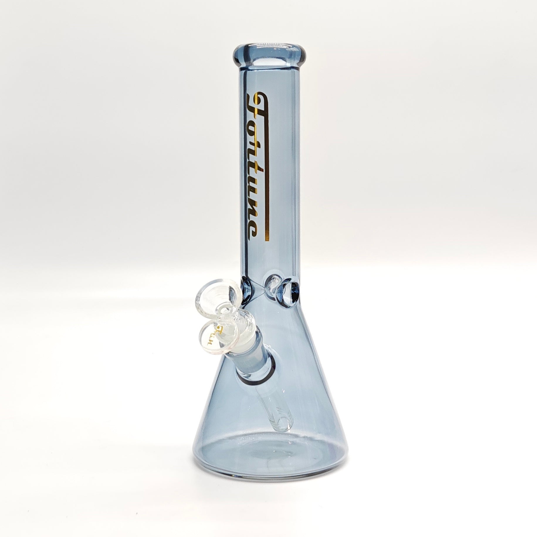 Fortune | 10" 4mm Assorted Colour Beaker Bong [CP103804]