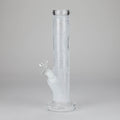 11″ Straight Tube Glass Bong – Classic Frosted Design for Smooth Sessions [WP-M0091]