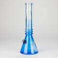 12" colored soft glass water bong  [HX4003N]