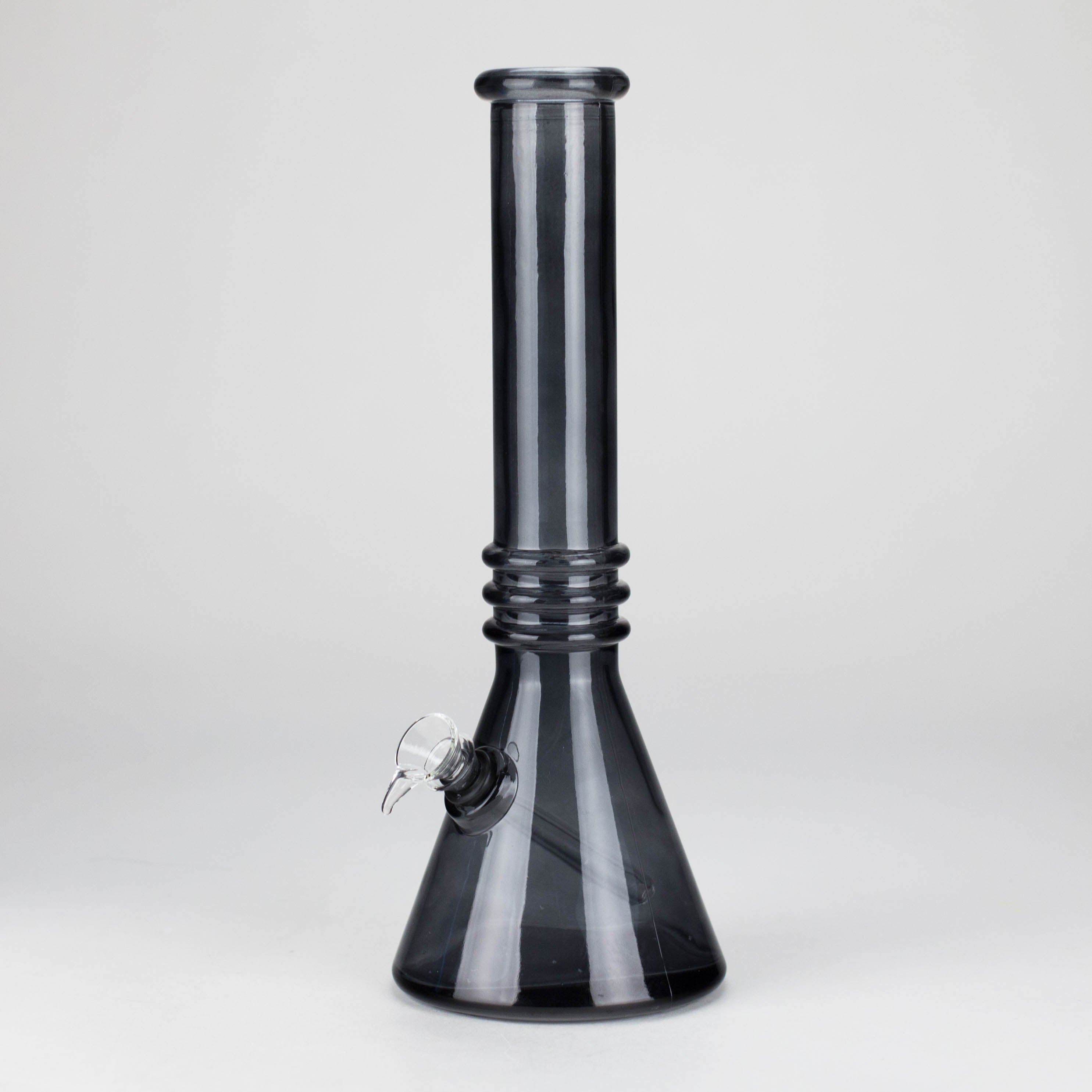 12" colored soft glass water bong  [HX4003N]
