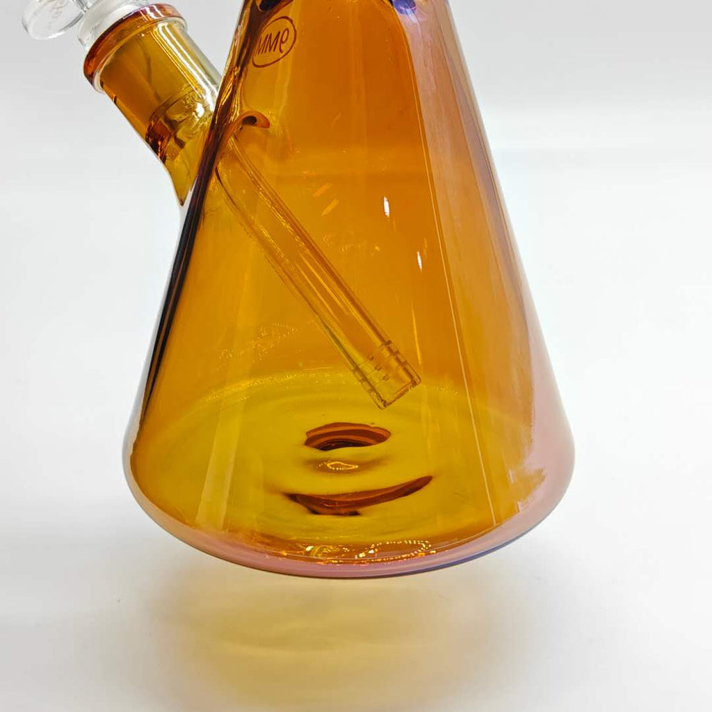 14“ 9mm Electroplated  Beaker Bong-Assorted Color