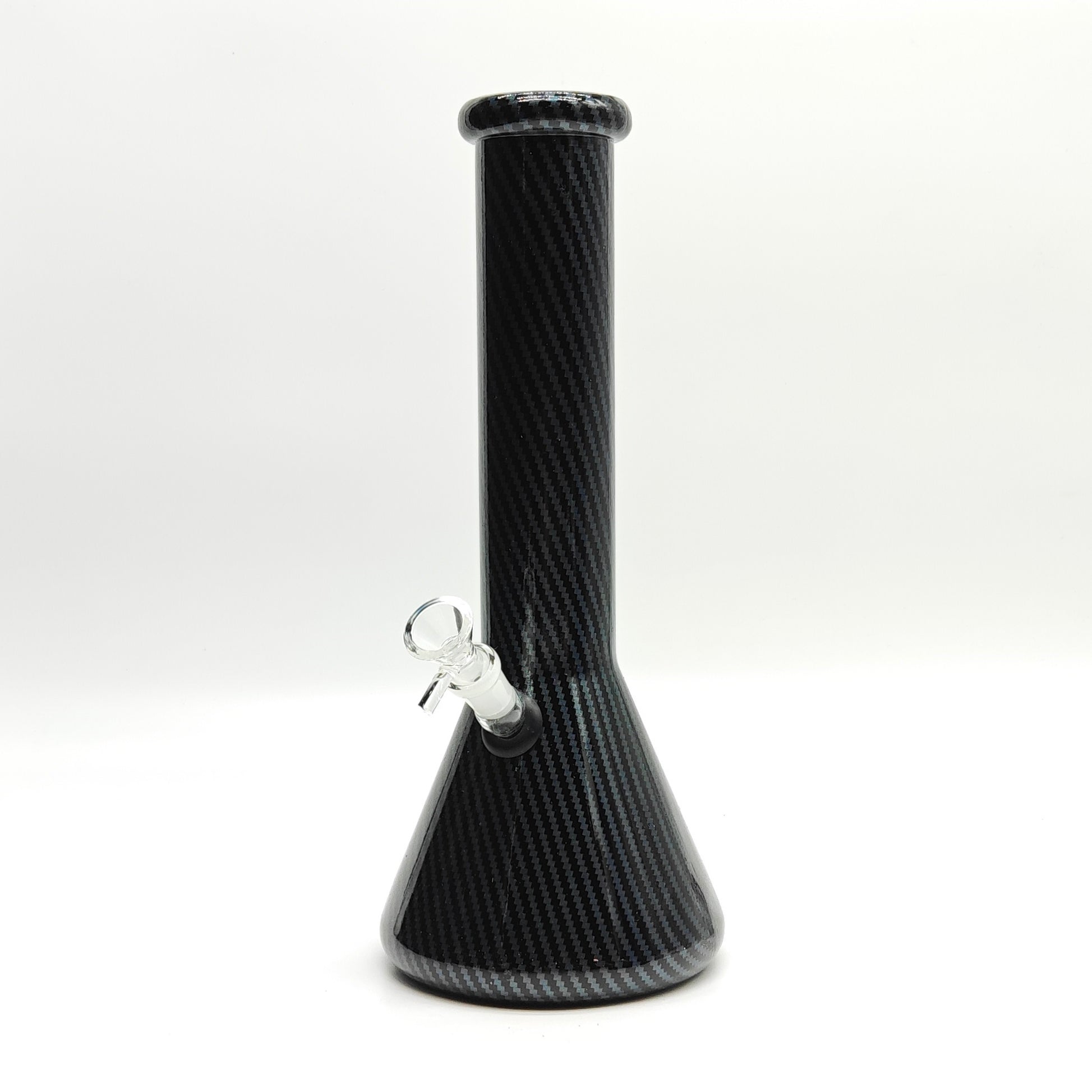 12.5" 7mm Gradient Style Glass Bong-Assorted designs [BLX-03-6]