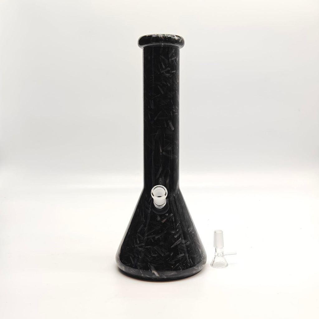 12.5" 7mm Gradient Style Glass Bong-Assorted designs [BLX-03-6]