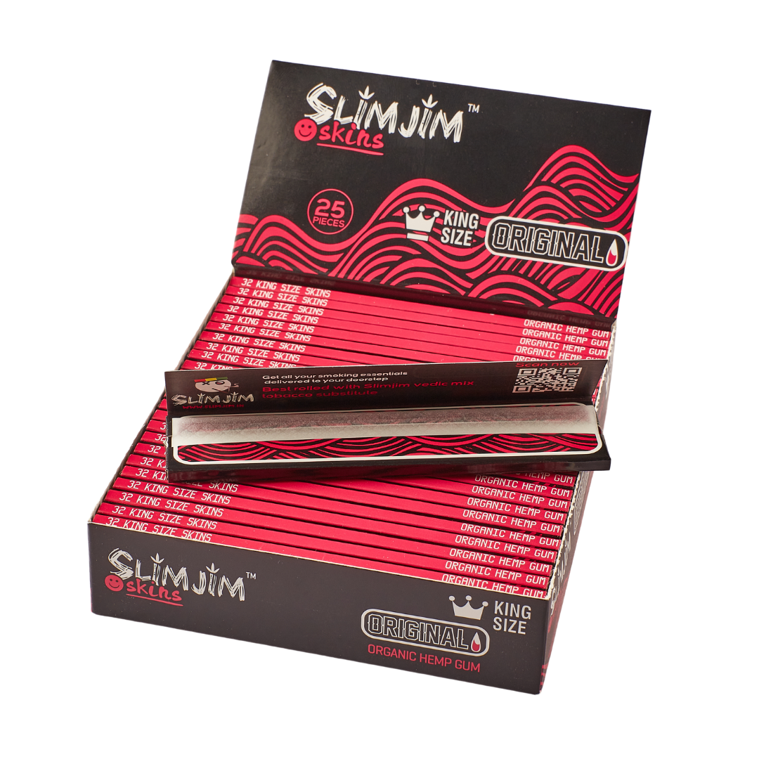 Slimjim - King Size Skins – Box of 25 Packs