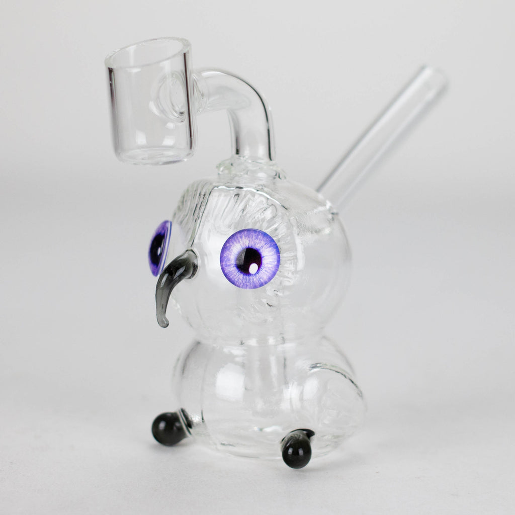 4″ Owl Glass Dab Rig [F20230926-4B]
