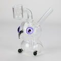 4″ Owl Glass Dab Rig [F20230926-4B]