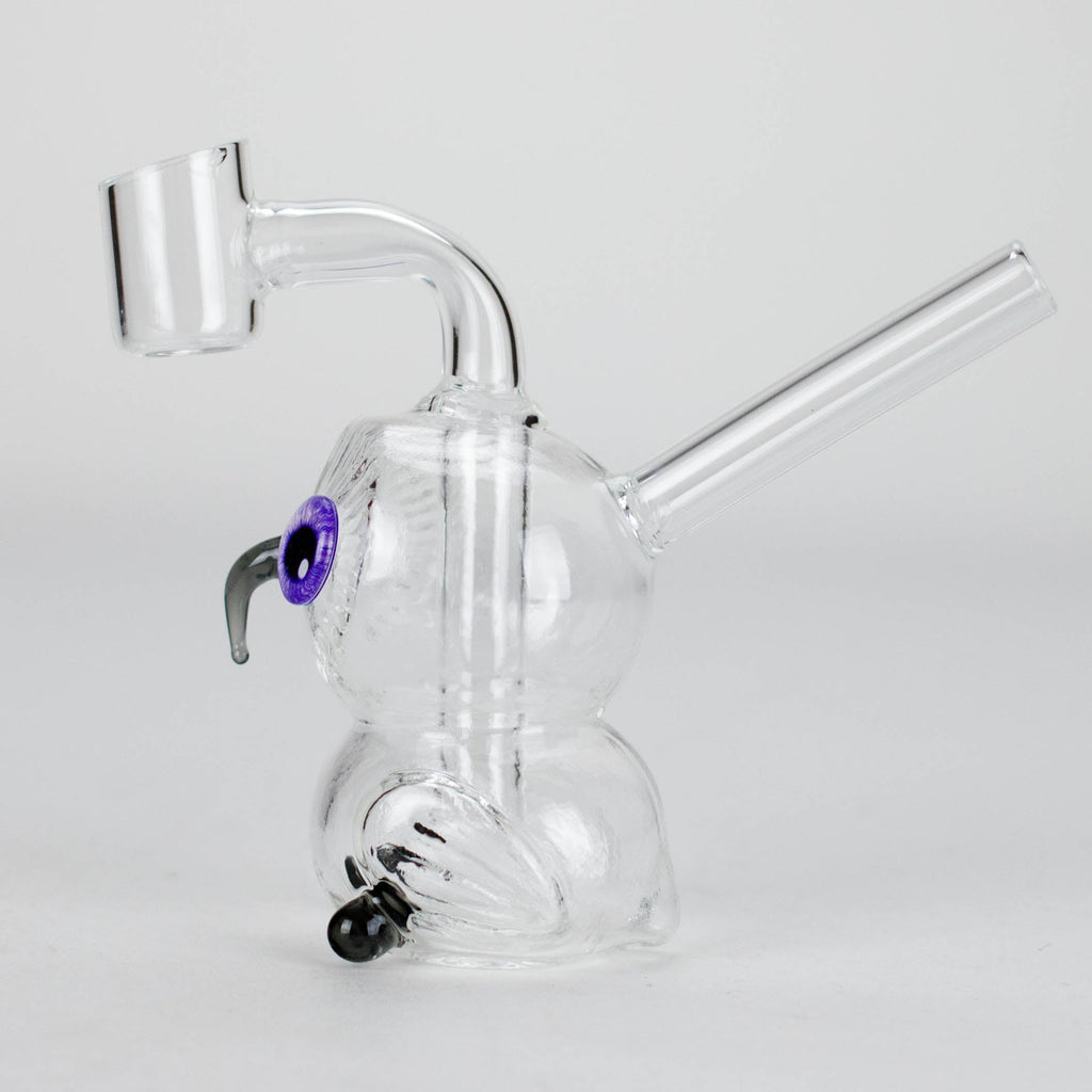 4″ Owl Glass Dab Rig [F20230926-4B]