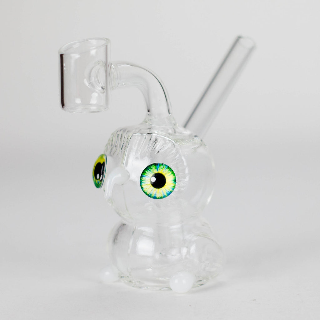 4″ Owl Glass Dab Rig [F20230926-4B]