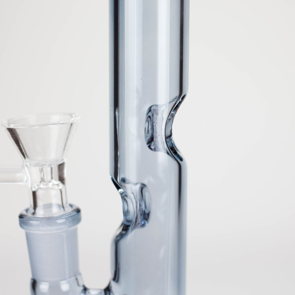 7″ Stemless Straight Tube Glass Bong [WP8074]