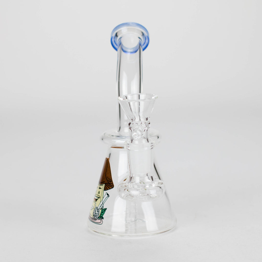6.5″ Cartoon PrintGlass Bong [F230829-2D]