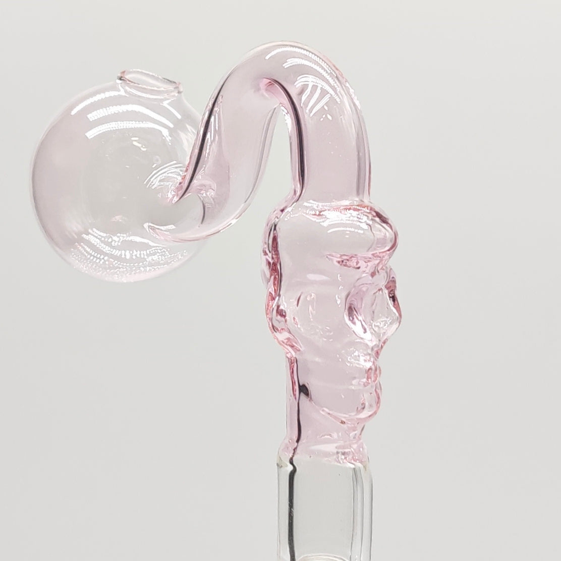 Colorful Skull Oil Burner Pipe Bowl