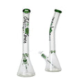Johnny Green | 20″ 9mm Beaker Bent Neck with Grid Percolator Slide – Green (MJG-009)