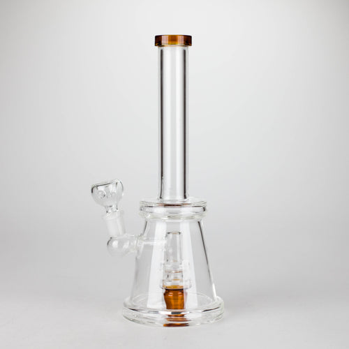 11" Glass Bong with Diffuser | 14mm Bowl Joint | Stemless Design