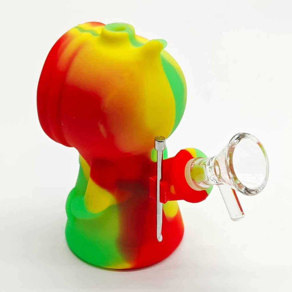 6" Hooded Reaper Waterpipe Bong