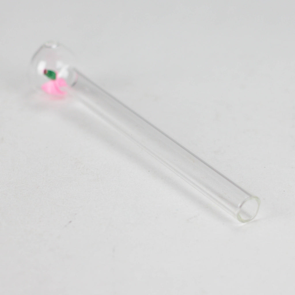 Clear Rose Oil Burner Pipe – Pack of 4