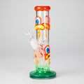 8.5" PsyTotem Glass Bong – 5mm Thick Glass, Tribal Totem Design