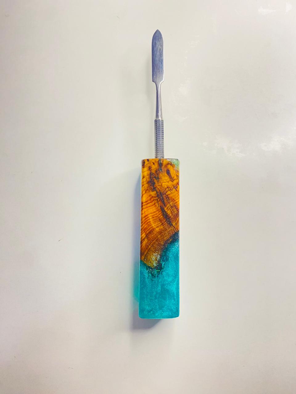 VOW | Olive Wood Epoxy Dabber - Type B – Handcrafted, Durable, and Stylish