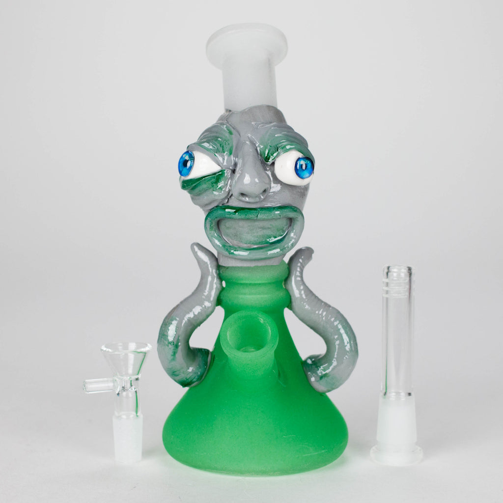 7.5" ZogSquad Glass Bong