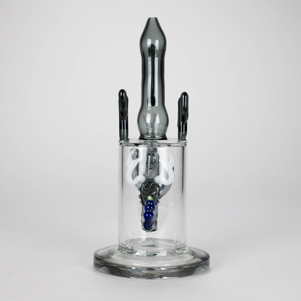 11.5" Cactus Glass Bong