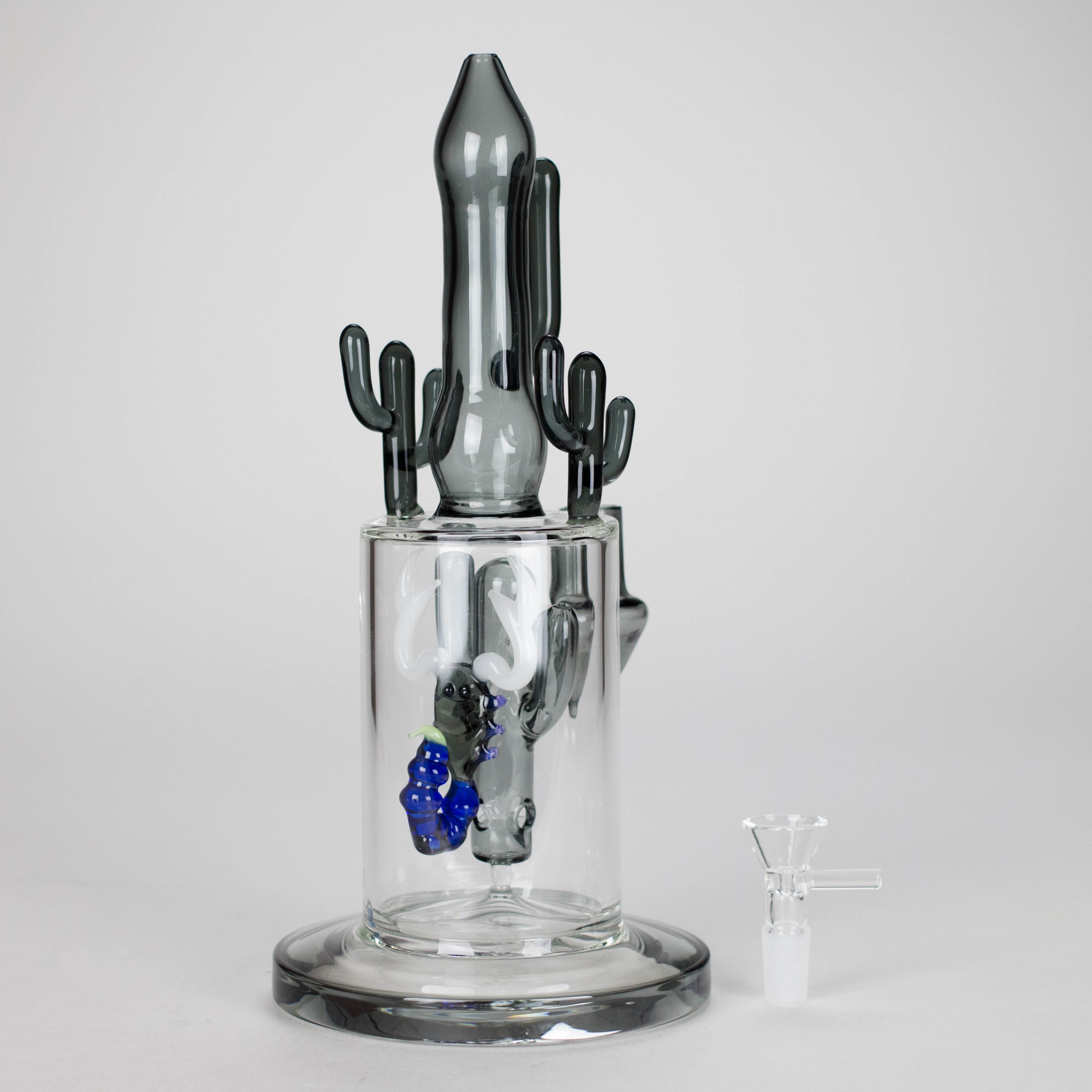 11.5" Cactus Glass Bong